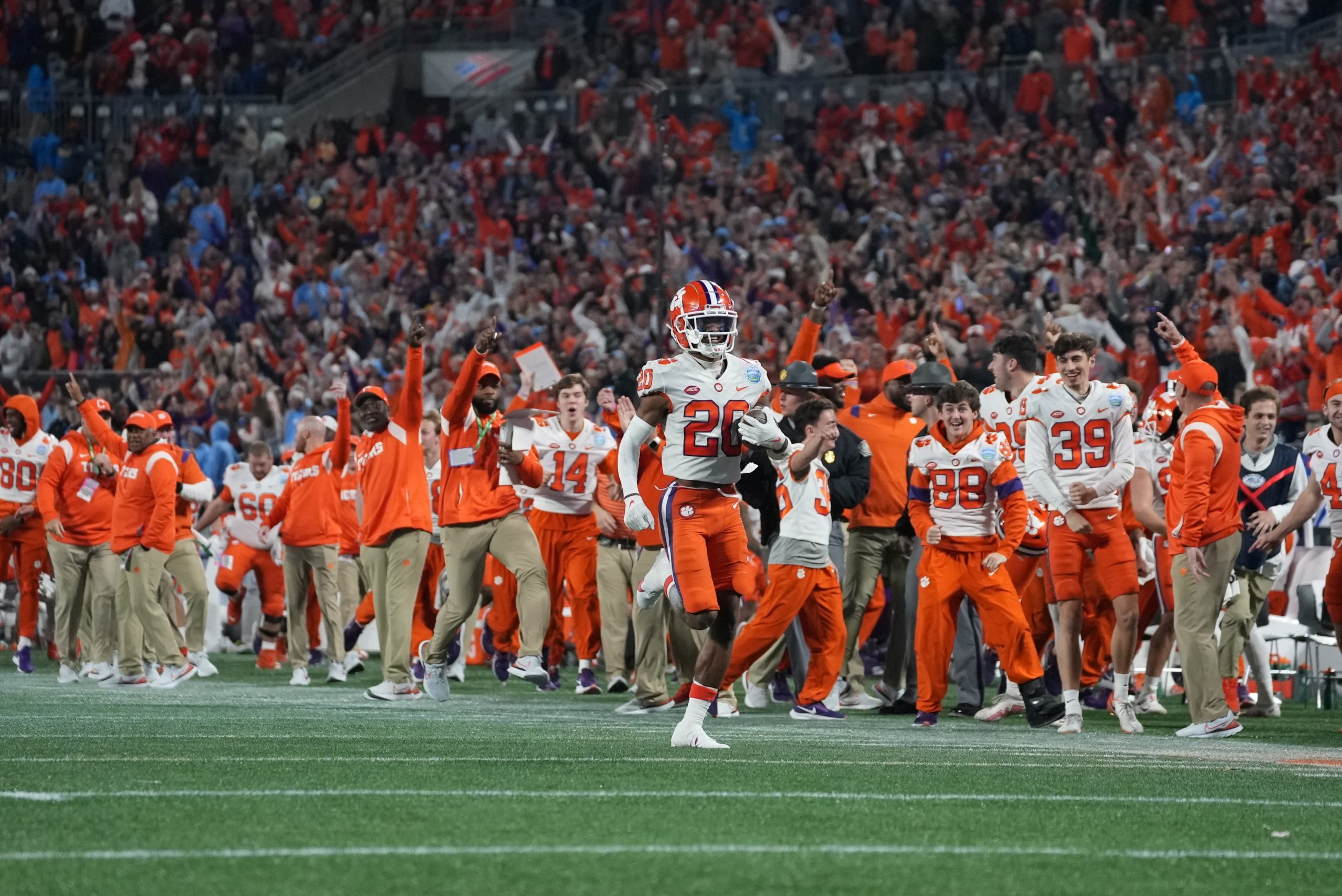 Wiggins, a sophomore at the time, marked himself in ACC title game history with the longest pick six ever recorded in the conference championship.