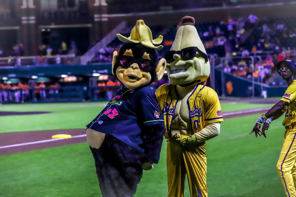 The Savannah Bananas visited Doug Kingsmore Stadium on Nov. 7 to face the Clemson baseball team while playing by Banana Ball rules.