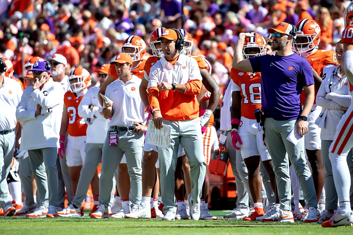 Clemson head coach Dabo Swinney has been a familiar face in the Clemson and South Carolina rivalry over his 17-year career. 