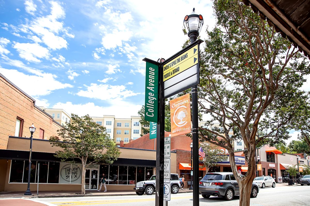 From the success of the Clemson football team, the local community has benefited financially due to the influx of spectators and fans on game days. 