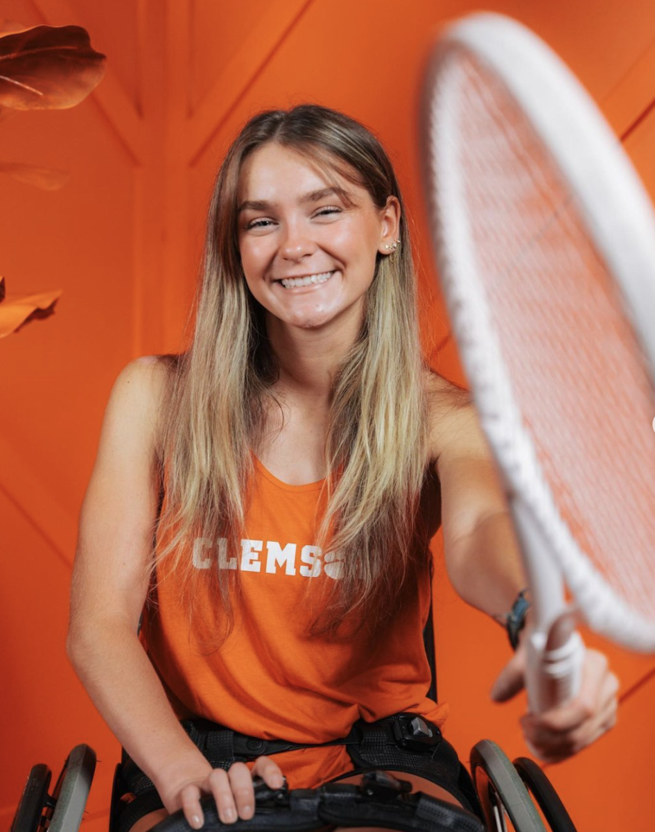 Mckenna Woodhead is a senior wheelchair tennis athlete who recently took home the 2024 ITA Collegiate Wheelchair National Championship title.