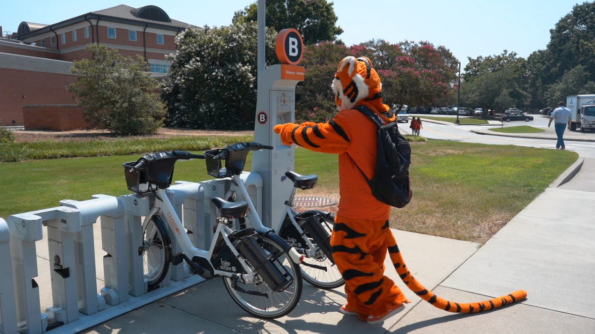 Clemson University's BikeShare system is an efficient way to travel.