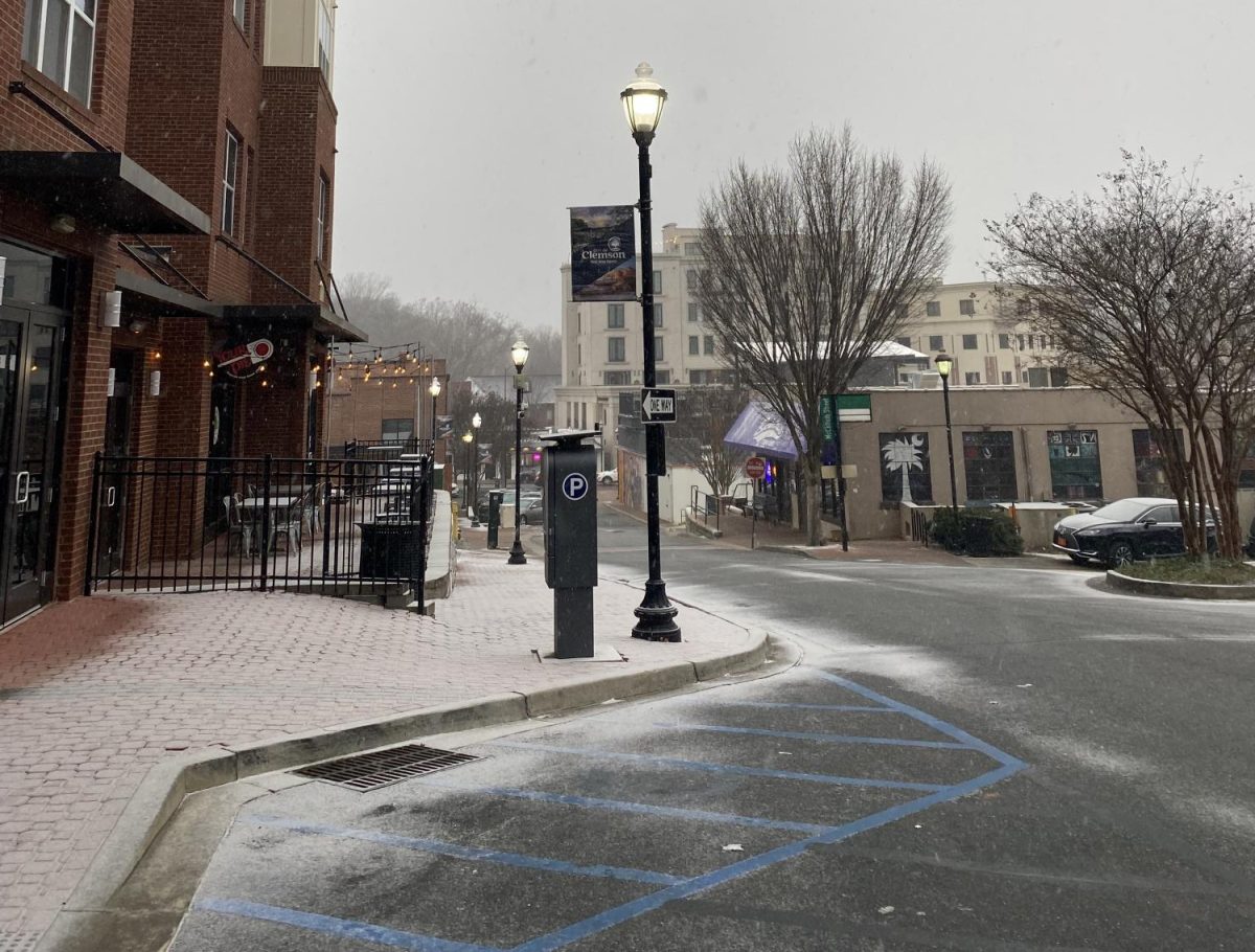 A local state weather technician with Clemson's Cooperative Extension Service helped predict the one inch of snow that Clemson received on Tuesday, Jan. 21.