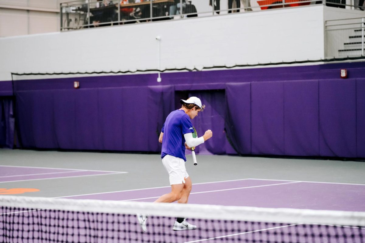 The Clemson men's tennis team began its season 2-0 this past weekend, defeating ETSU and The Citadel in a doubleheader at Duckworth Family Tennis Facility. 