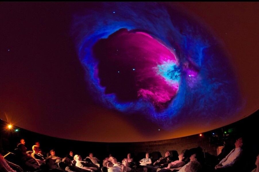 The "Wonders of the Universe" show brought Clemson's planetarium to life with images of space.