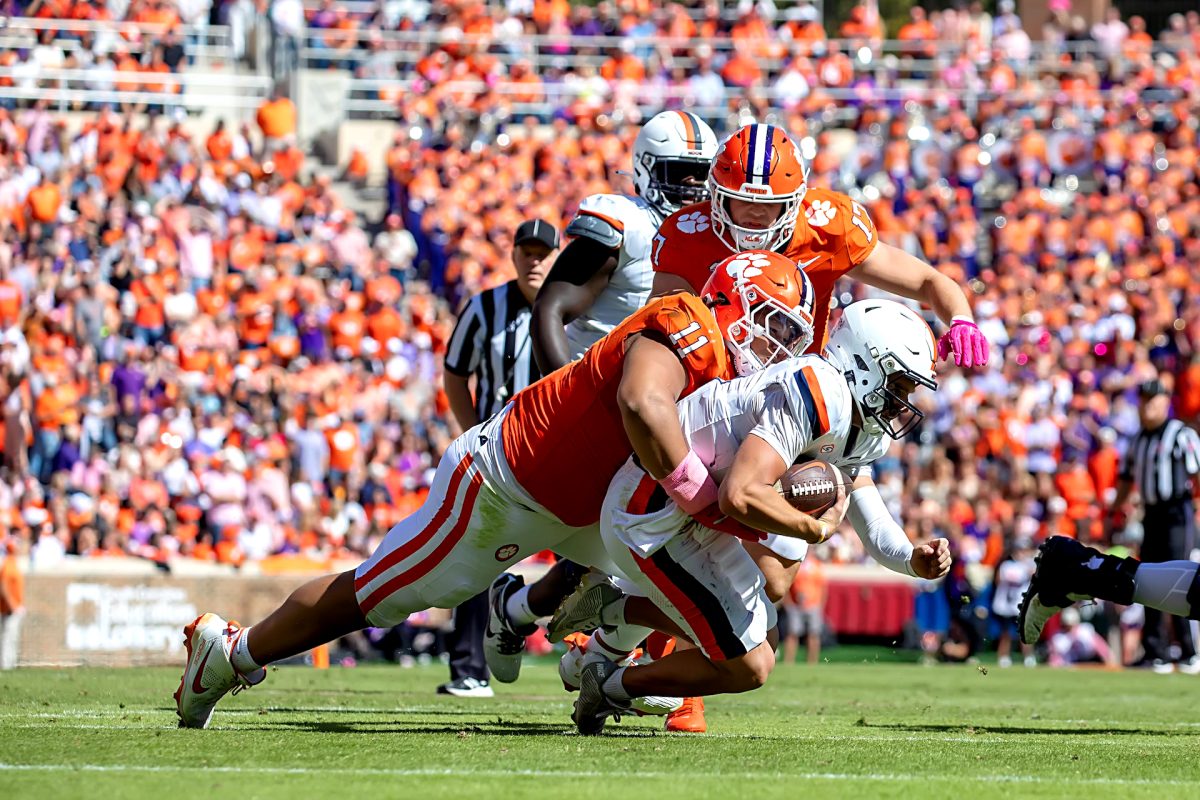 Clemson's new defensive coordinator, Tom Allen, will have a plethora of defensive weapons that are returning, like defensive lineman Peter Woods (11). 