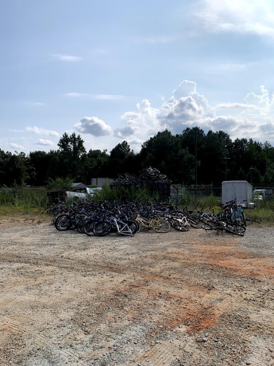 After seeing the pile of abandoned bicycles near Clemson Parking and Transportation Services, Grace Nammouz initiated the reintroduction of the Clemson ReCyclery.