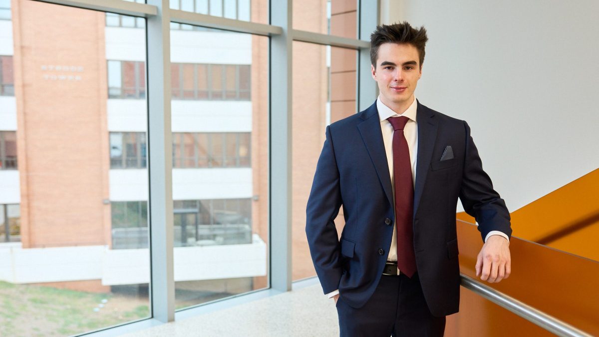 Clemson University's Adam Gatch is one of 16 students in the United States to earn the title of Churchill scholar this year.