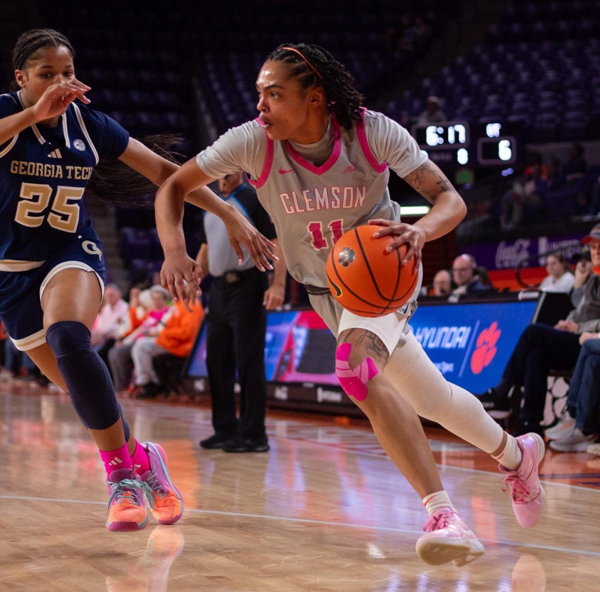 Fresh off an upset win over No. 19 Georgia Tech, Clemson will look to defeat SMU in Dallas on Sunday, Feb. 16.