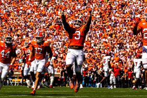 Clemson defensive end T.J. Parker is the next Tiger standout to don the number 3 on defense for the team, hoping to follow in the footsteps of Vic Beasley and Xavier Thomas.