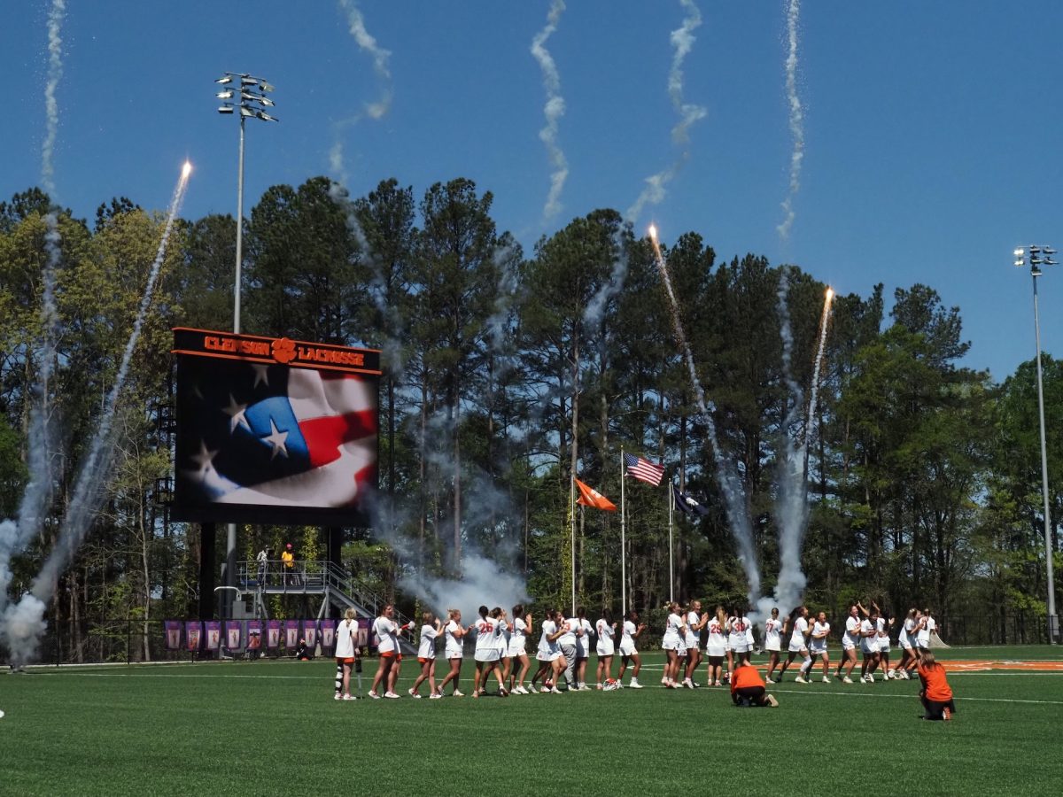 The Clemson women's lacrosse team secured its highest-ranked win in program history with a win over No. 11 Notre Dame.