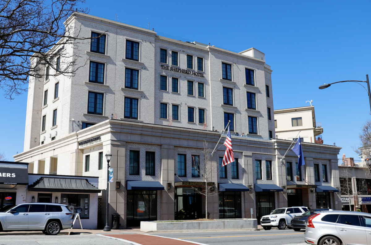 The Shepherd Hotel is the best place to stay when visiting Clemson, according to the Clemson community.