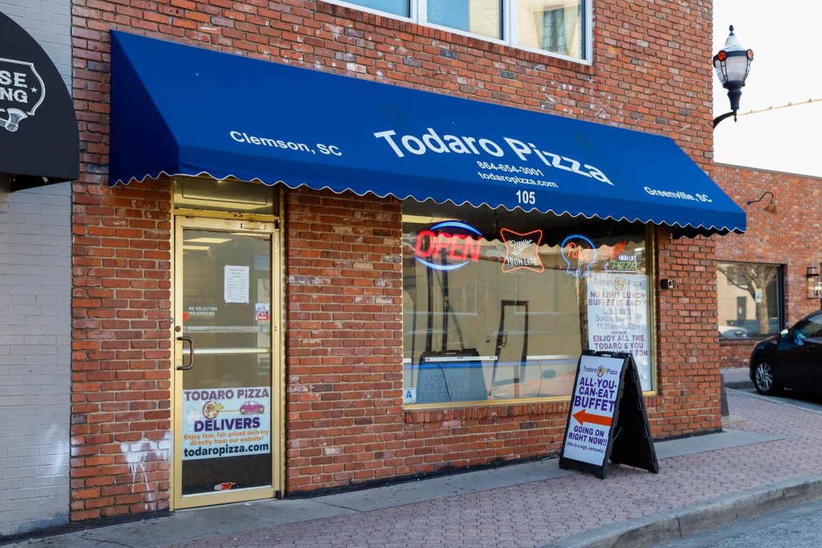 Todaro Pizza is a small, tucked-away establishment off College Avenue, with a much larger impact than its exterior shows.