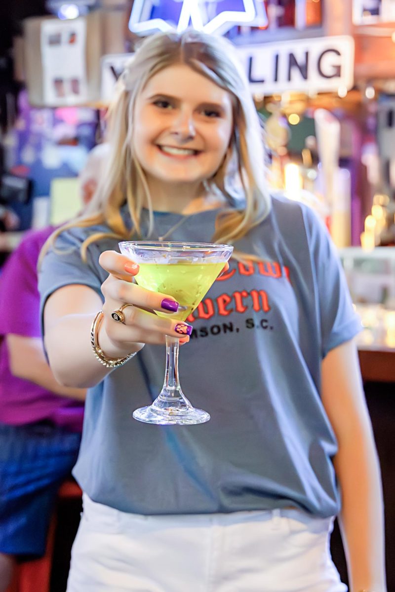 The Pickletini is an iconic part of Clemson culture, with many graduates incorporating the drink into their celebrations.