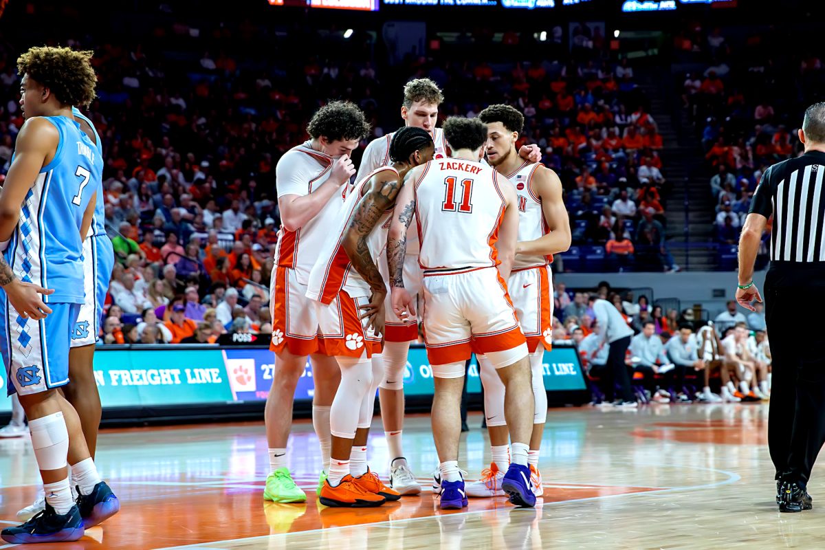 Clemson defeated Duke and North Carolina in consecutive games for the second time in program history, winning both games at Littlejohn Coliseum. 