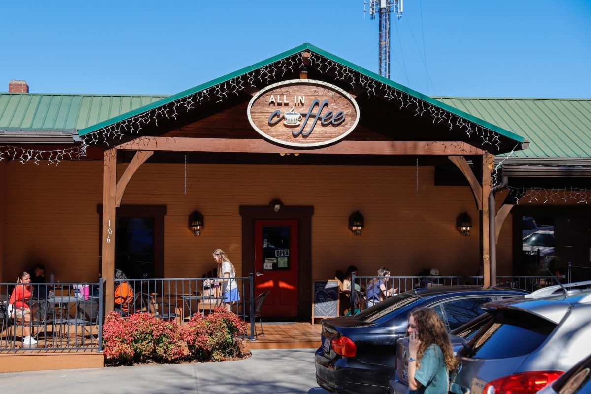 All In Coffee is a great off-campus café option to grab a cup of joe and a cinnamon roll when you grow tired of the dining halls.