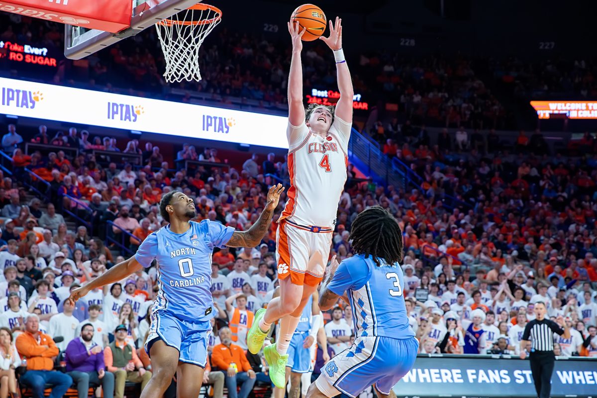 Clemson basketball forward Ian Schieffelin has moved to the Clemson football team, granting him an extra year of eligibility.