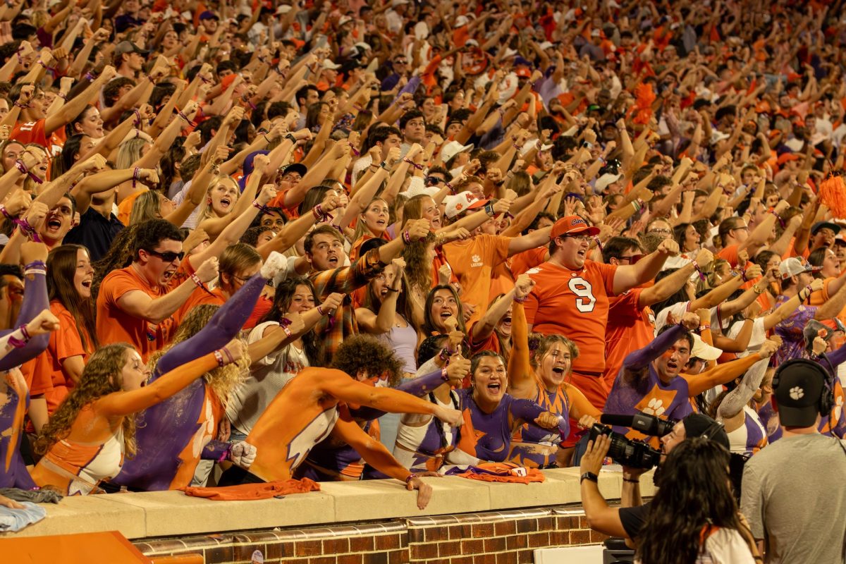 Several times each fall, more than 80,000 Clemson fans gather inside Death Valley to cheer on their Tigers.