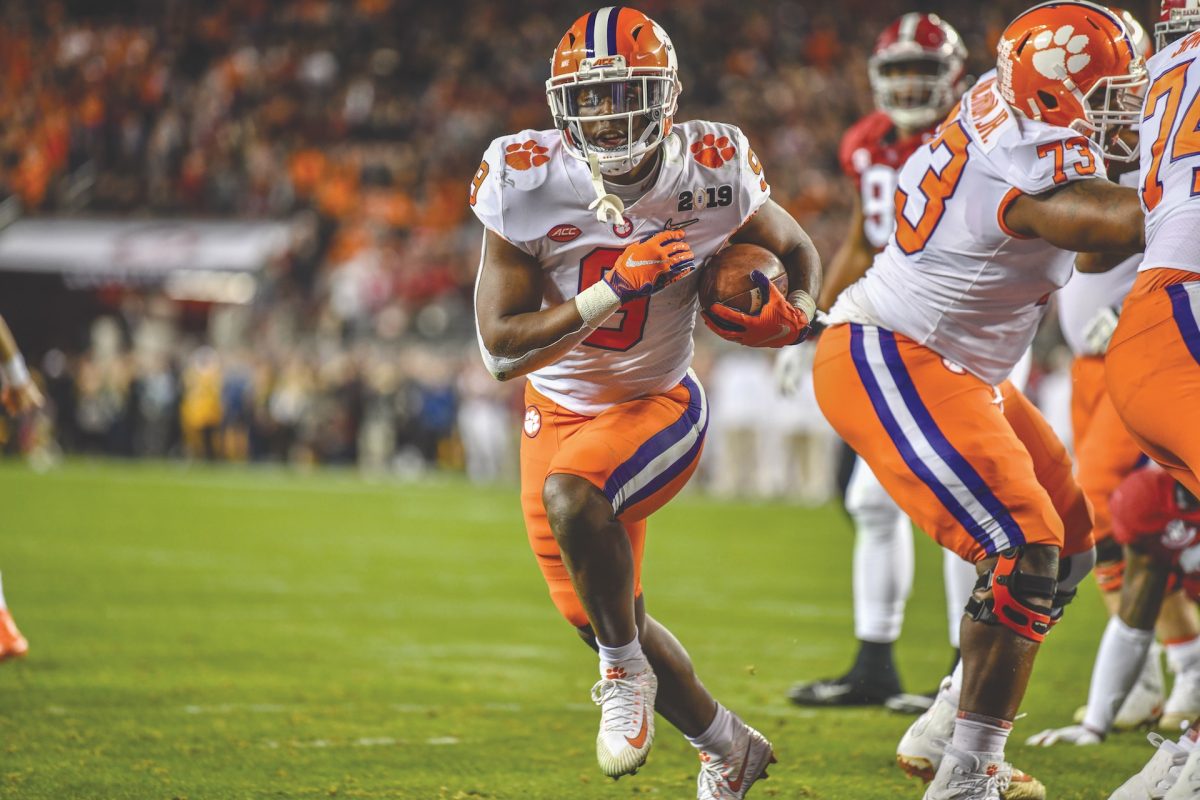 Clemson running back Travis Etienne Jr. was a pivotal piece for the Tigers from 2017-20.