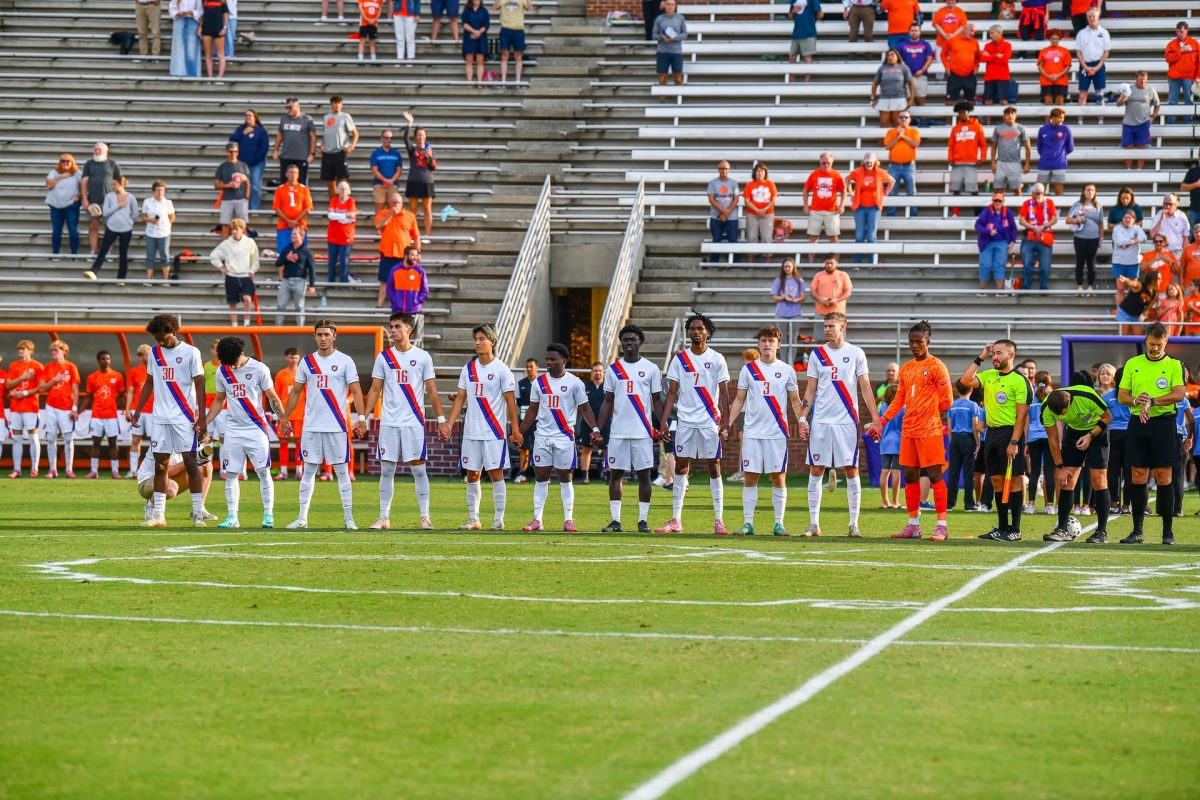 The Clemson men's soccer team defeated Cal on Friday night at Historic Riggs Field. 