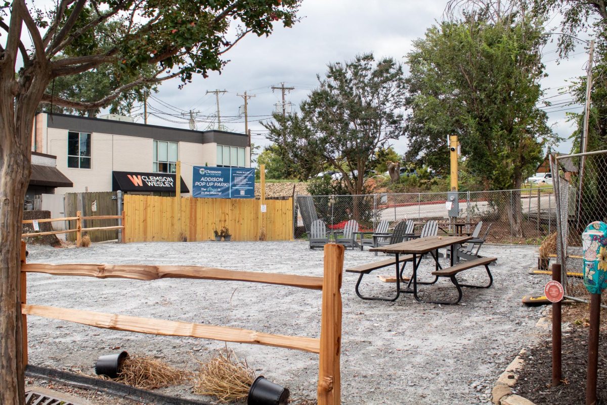 The space that was formerly the Clemson city substation is being converted into a new multi-purpose building.