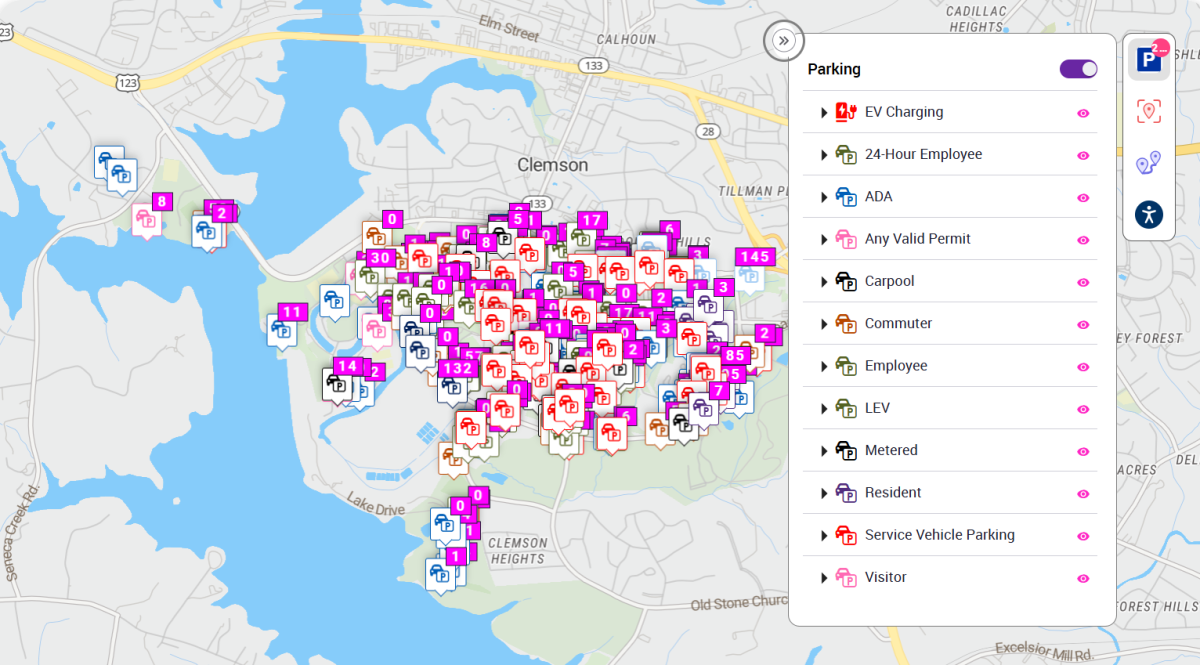 The real-time parking availability app, Tigers Commute, is now live for use.