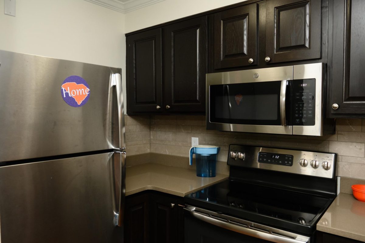 A look inside one of Clemson's residence hall kitchens.
