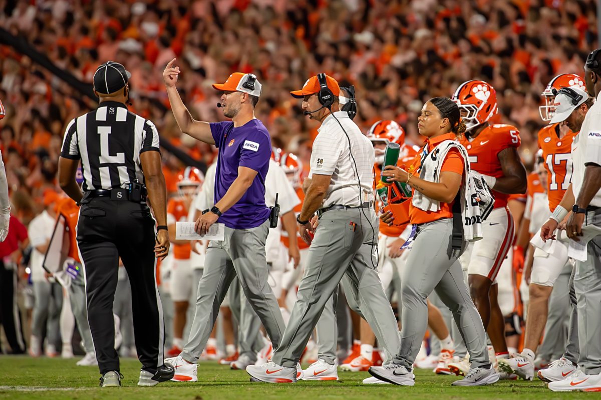 Clemson football looks to get into the win column for the first time in 2025 with a win over Troy on Saturday. 