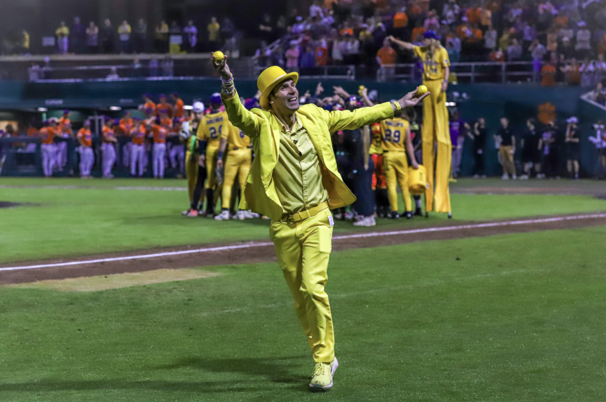 Pictured is Jesse Cole, the man behind the entire Banana Ball operation.