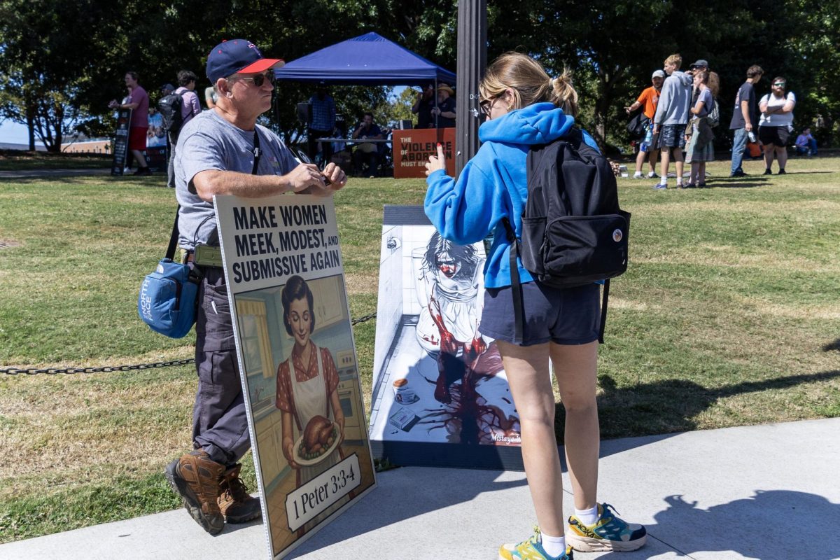 Operation Save America came to Clemson to debate students on abortion policies.