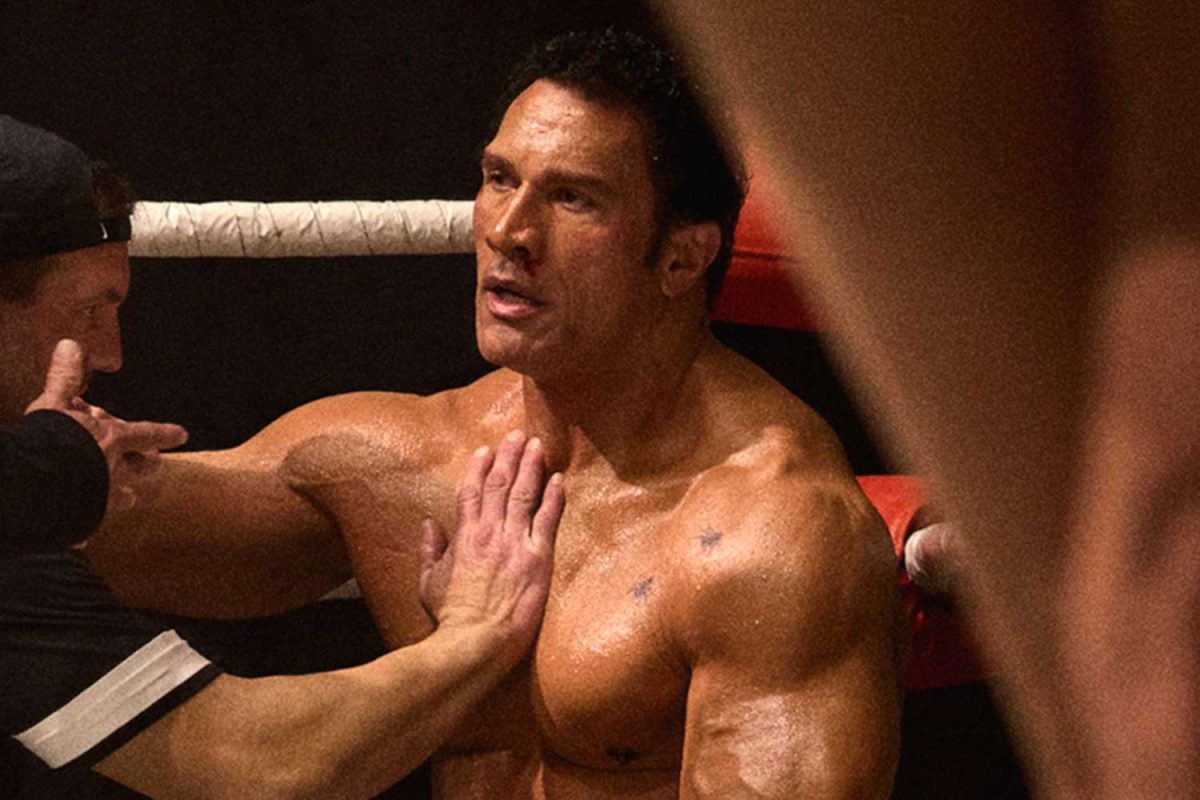 Dwayne Johnson stars as MMA fighter Mark Kerr in "The Smashing Machine," directed by Benny Safdie.