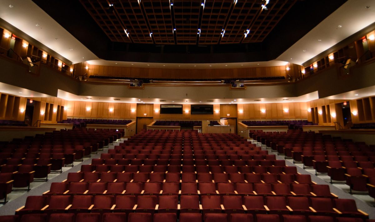 Voctave a cappella group immersively sang various Disney, Broadway and jazz standard tunes, captivating the Brooks Center auditorium from start to finish on Oct. 2.
