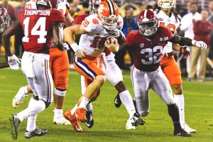 Former Clemson quarterback Trevor Lawrence dominated in Week 5 against the Chiefs, throwing for 250 total yards and scoring the game-winning touchdown on the ground.