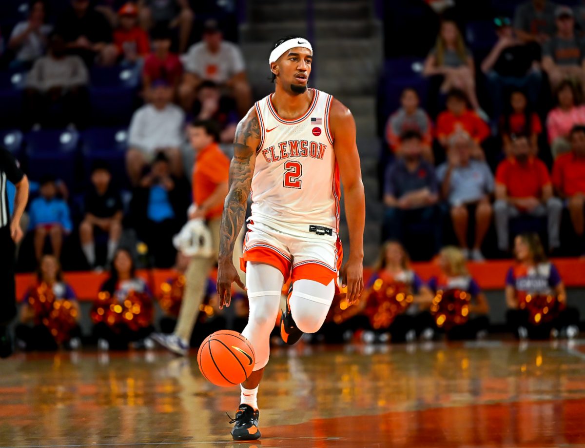 Clemson guard Dillon Hunter returns as the only player to have minutes under head coach Brad Brownell last season.