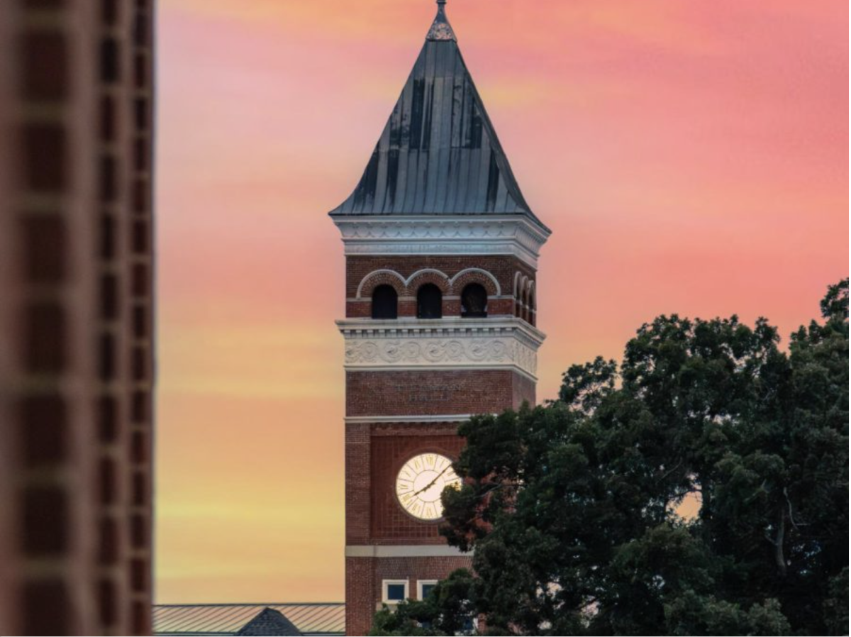 The sun often sets in an orange and purple glow over Tigertown.