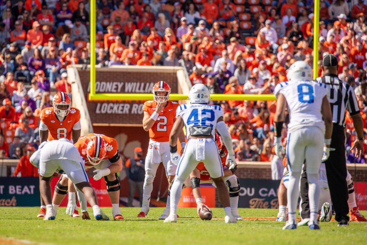 Clemson quarterback Cade Klubnik has had an up-and-down senior season, but has been playing his best football as of late. 