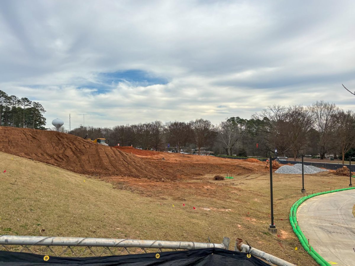 Douthit Hills is currently undergoing construction to add more academic and housing spaces for students.