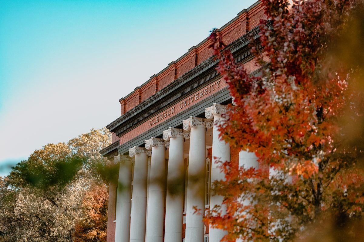 Sikes Hall serves as the administrative department of Clemson University.
