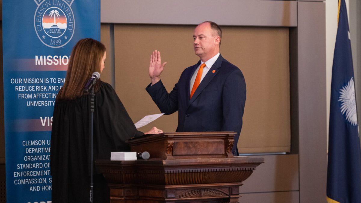Jason Bruder was sworn in as CUPD's new chief of police on Jan. 5.