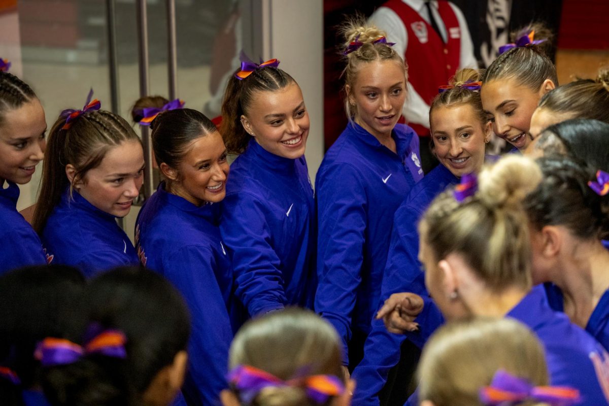 Clemson gymnastics comes together before taking on NC State in ACC opener. 