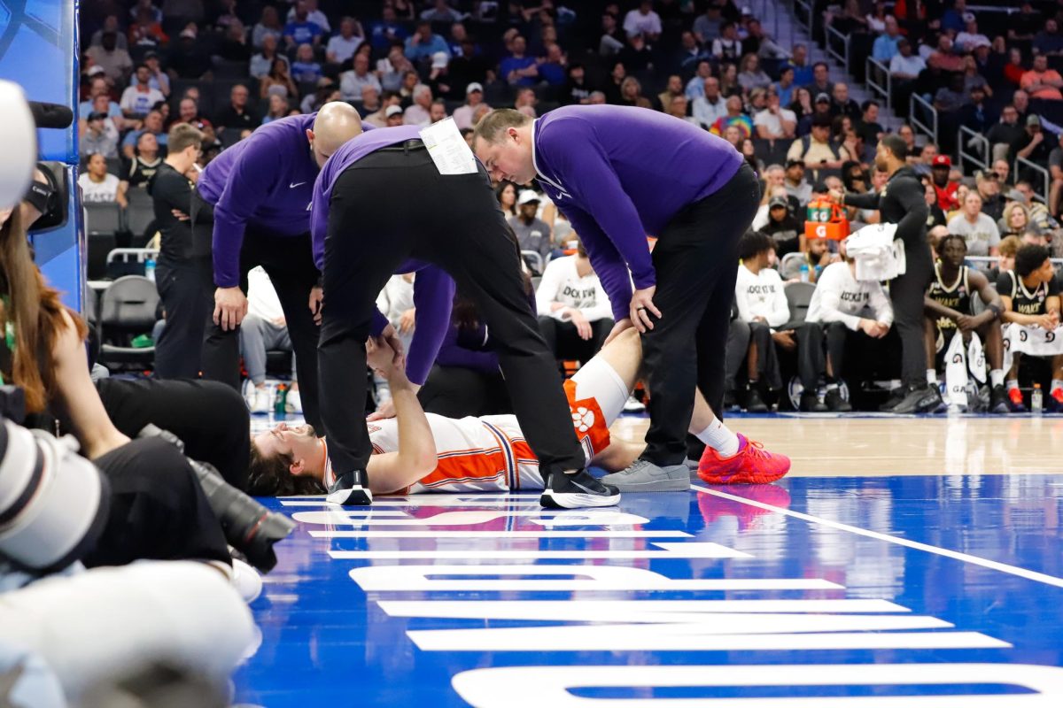 Leading Clemson in rebounds per game and second in points per game, Carter Welling exited the second round of the ACC tournament against Wake Forest with an injury just days before March Madness. 
