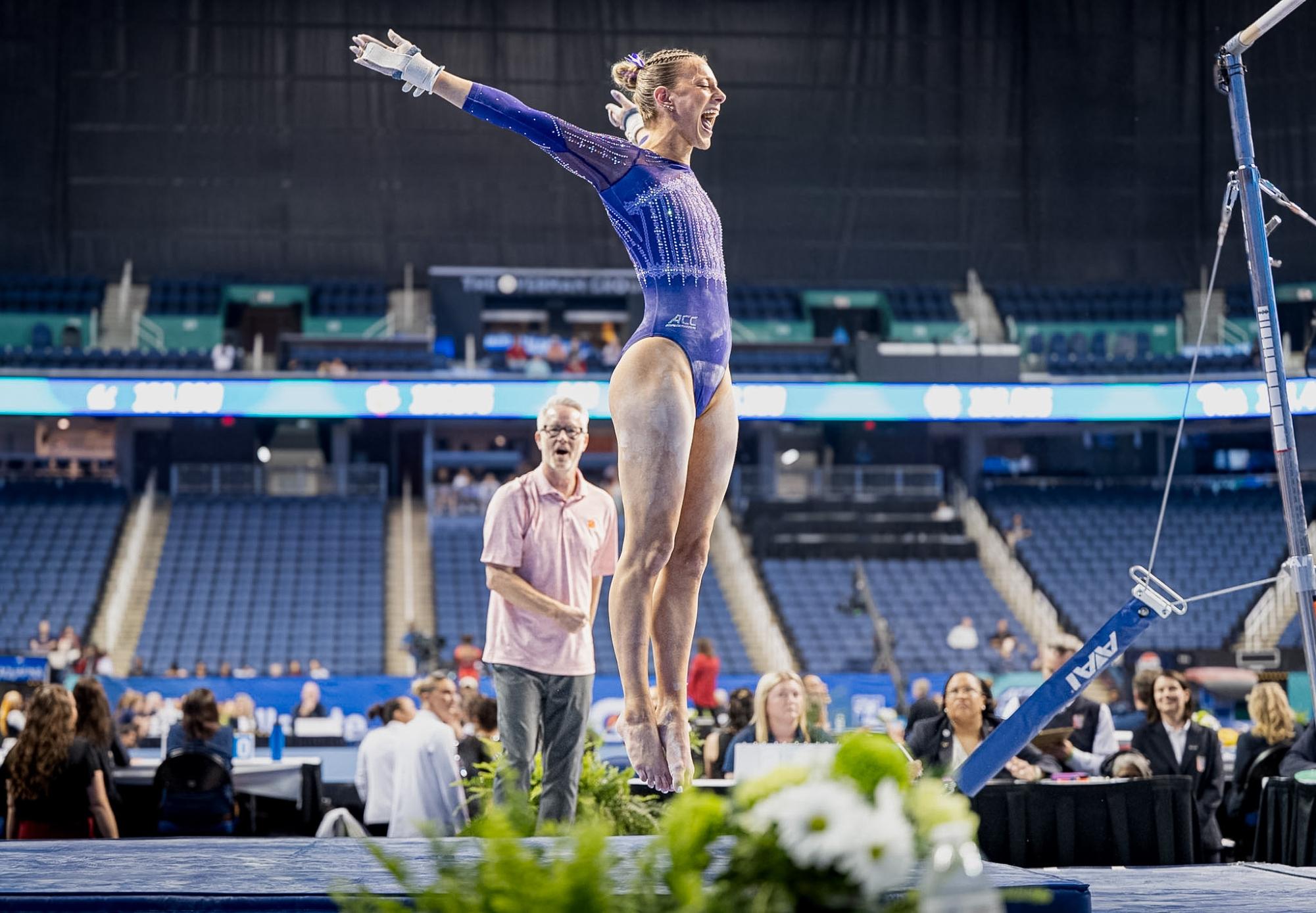 Gallery: Clemson gymnastics defeats Stanford in ACC Championship