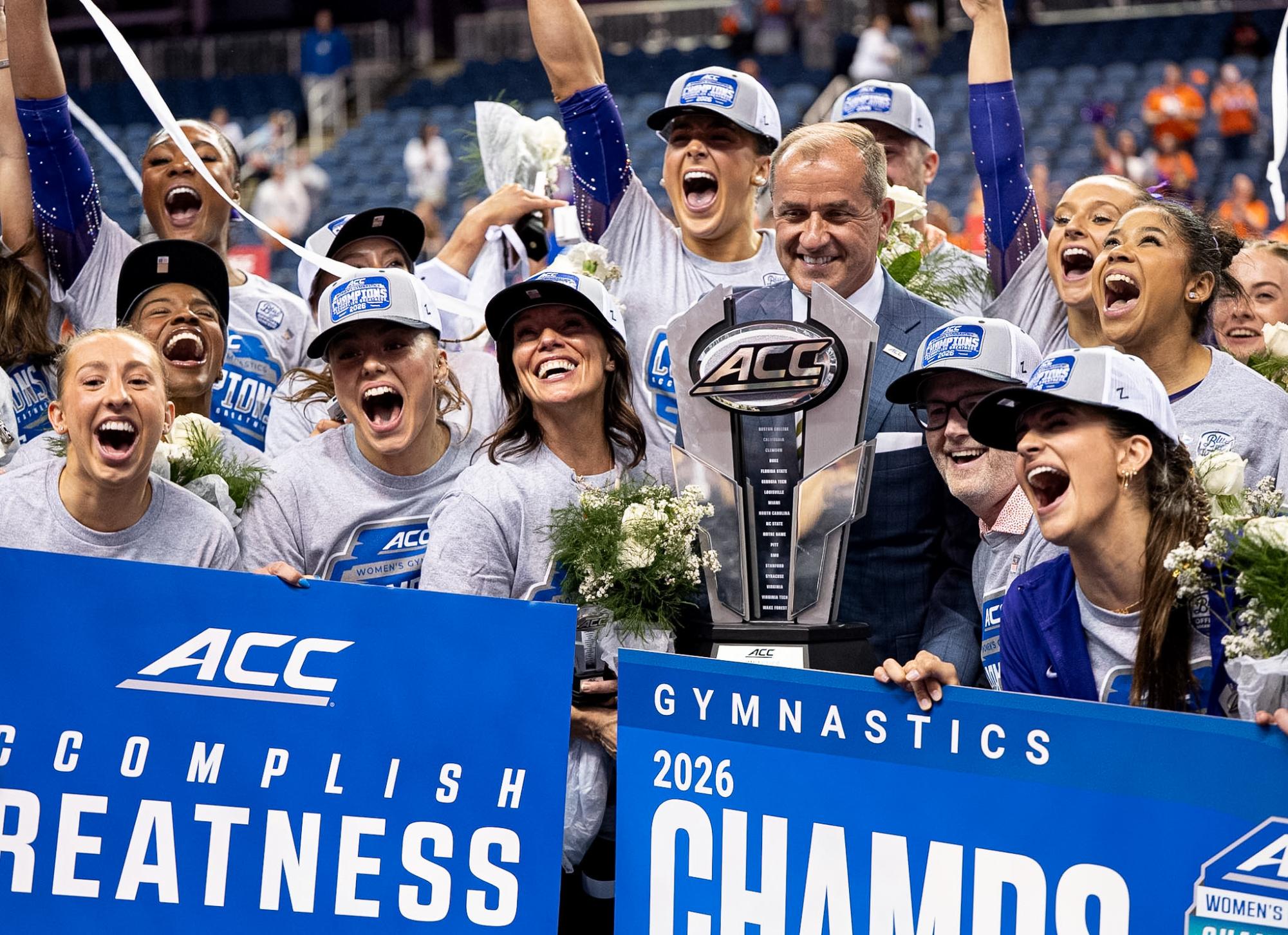 Gallery: Clemson gymnastics defeats Stanford in ACC Championship
