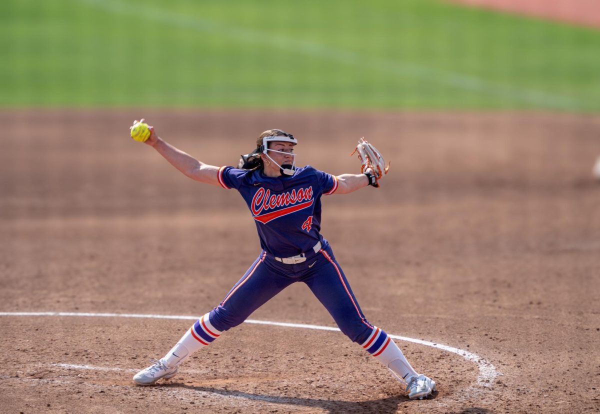 In her first year at Clemson since transferring from Boston College, pitcher Abby Dunning is already making waves from the mound. 
