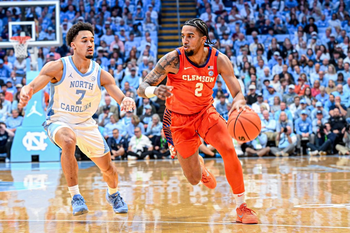 Senior guard Dillon Hunter, along with five other seniors, will be honored in Saturday's Senior Day game against Georgia Tech.