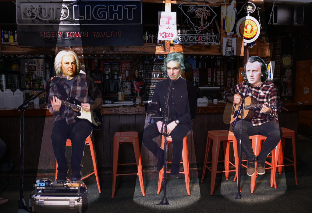 Triple in Cooper Library revives the Triple B's to grace their customers with melodic tunes. 