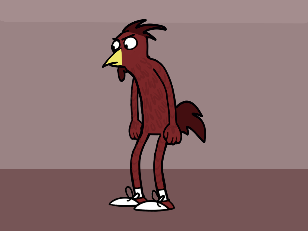 The chicken would change the game for mascots. It's never been done before.
