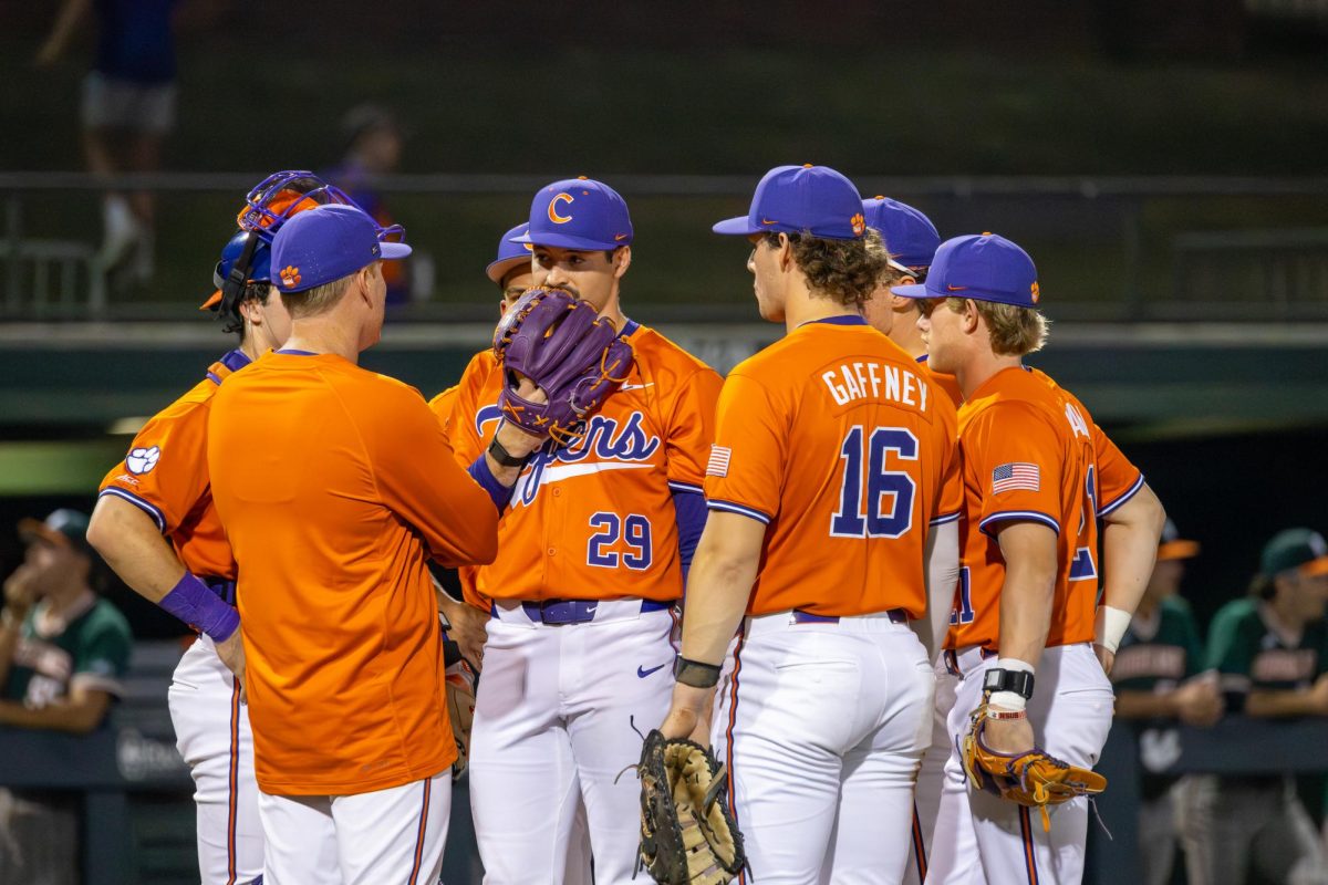 Michael Sharman looks to stay sharp in Game 2 of the series against No. 6 UNC.
